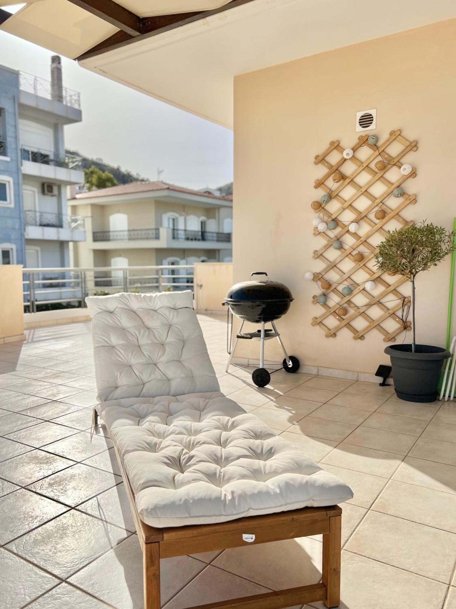 Sunrise Studio With Unhindered View To The Sea. Néa Mákri Extérieur photo