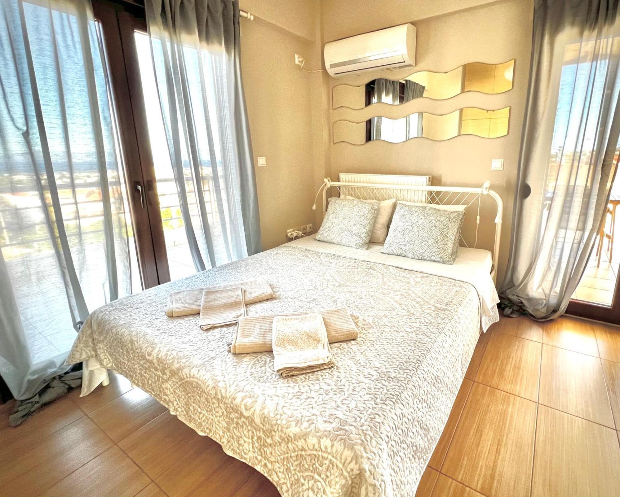 Sunrise Studio With Unhindered View To The Sea. Néa Mákri Extérieur photo